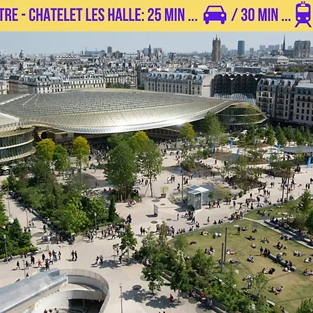Qhome 1 - Studio Entre Paris Et Disney Villiers-sur-Marne Exterior foto